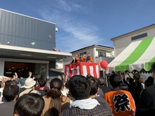 お菓子投げ